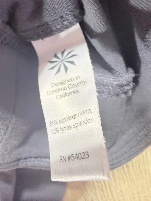 Athleta Womens Pants Small Gray Stretch Supplex Lycra Pull On Yoga Travel - Image 4