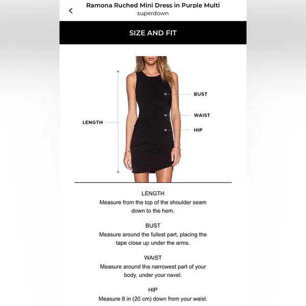 superdown Ramona Ruched Mini Dress in Purple Multi - Image 6