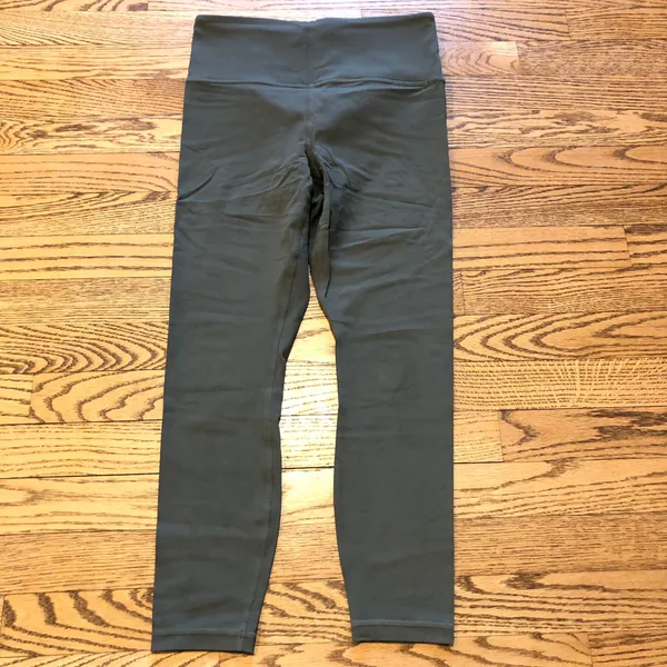 Athleta Garment Dye 7/8 Tight Legging Mountain Olive - Image 2