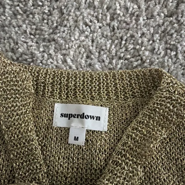 Gold superdown Top Halter - Image 2