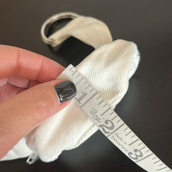 Mini Canvas fannypack Coin belt bag pouch , 45” long, 4.5”x1.5”wallet. NWOT - Image 10