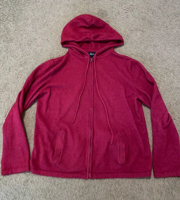 Cute Soft Red Jacket - Image 3