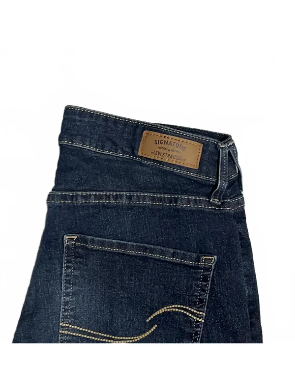 Signature by Levi Strauss & Co. Modern Slim Dark Wash Jeans - size 10 - Image 2
