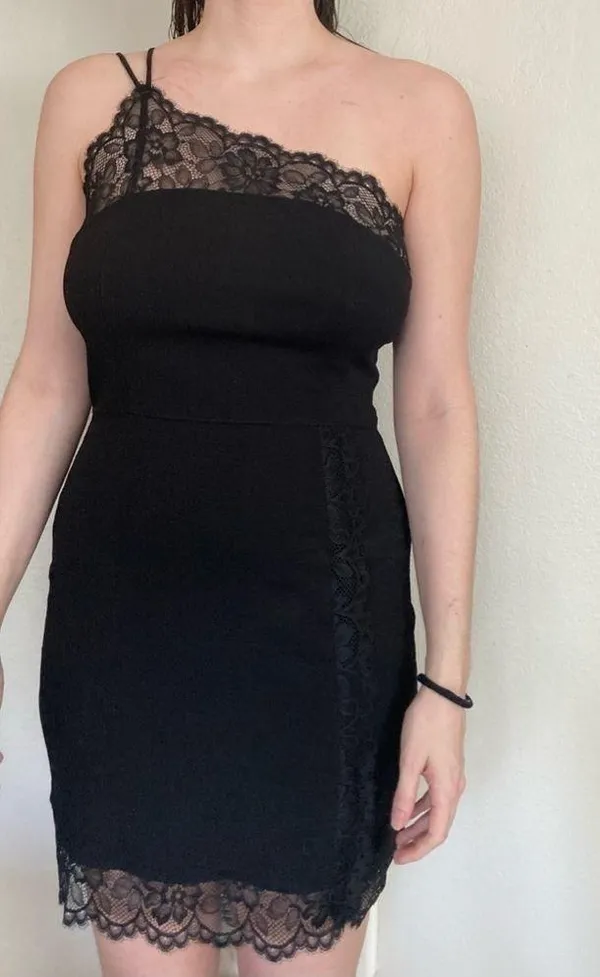 NWT Intimately Free People Sexy Black Slip Dress Size Fits Medium Tagged Large - Image 3