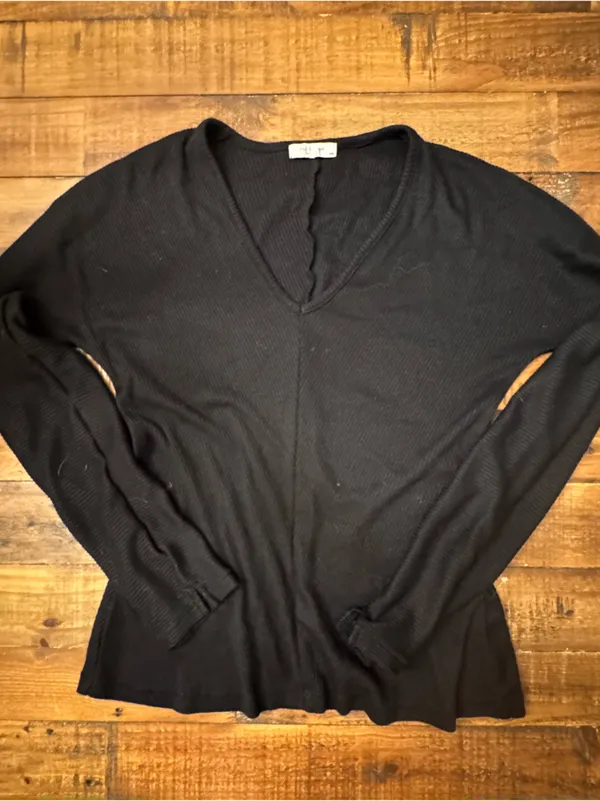 RAG‎ & BONE Hudson V Neck Tee - Image 2