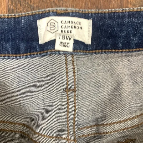 Candace Cameron Bure High Rise Bootcut Jeans - Image 2