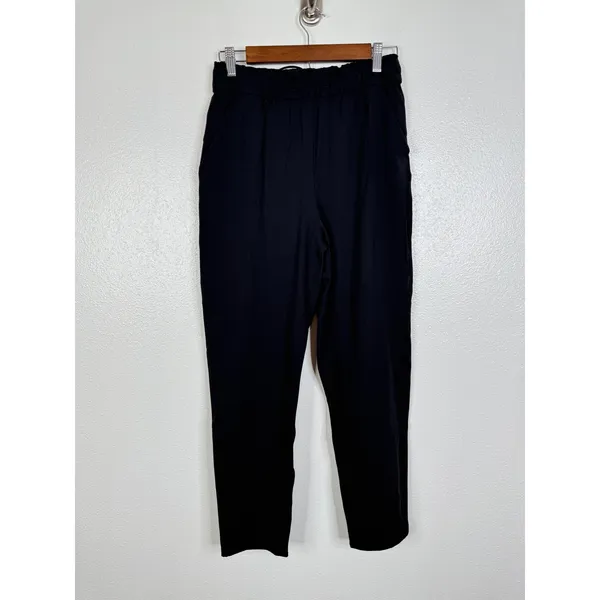 Lululemon Keep Moving Pant 7/8 High-Rise Black Size 6 LW5DCFS - Image 5