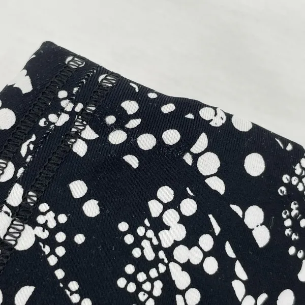 Lululemon Pace Rival Skirt Black White Print Tennis Fit Pickleball Skort Size 4 - Image 14