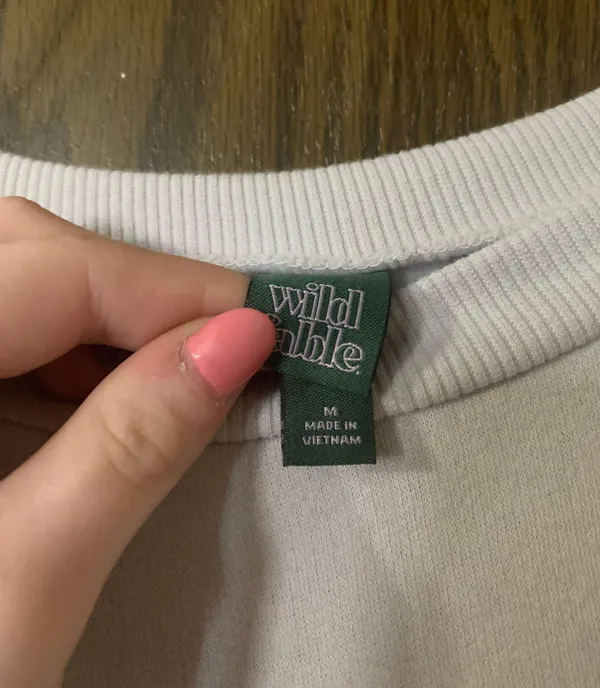 Wild Fable Grey Crewneck - Image 2