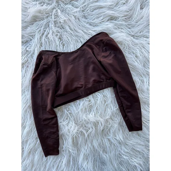 Skims Barely There Shapewear Arm Shaper Cocoa Size XXS - Image 6
