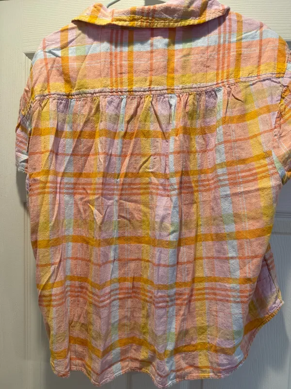 American Eagle Plaid Shirt - Image 3