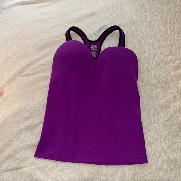 Pink yoga Victoria’s Secret top - Image 2