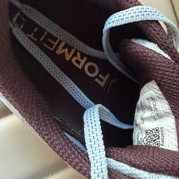 Saucony Women's Brown and Blue Trainers - Image 4