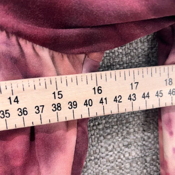 Derek Heart Baby Doll‎ Top Medium Wine - Image 10