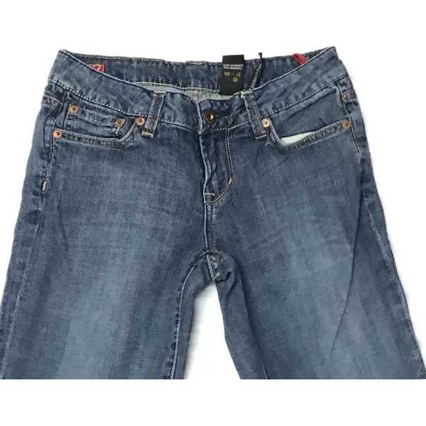 Buffalo Lux Bootcut Jeans Sz 25 Regular Medium Wash Actual‎ 29x32 Low Rise - Image 4