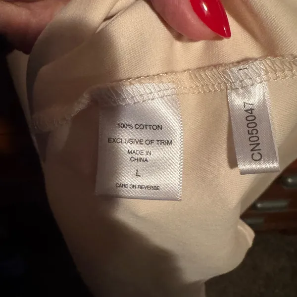 New York & Company Cream A-Line Dress NWT Size L Sleeveless Classic Minimalist - Image 7