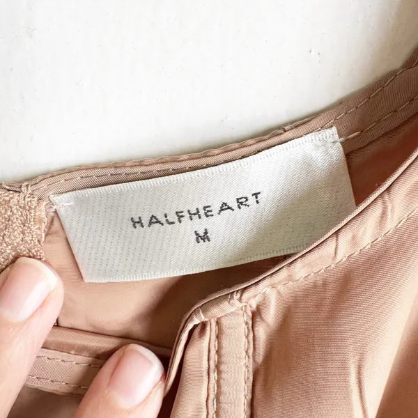 Halfheart Side Lace Up Bustier Crop Going Out Top Sexy Renaissance Feminine M - Image 4