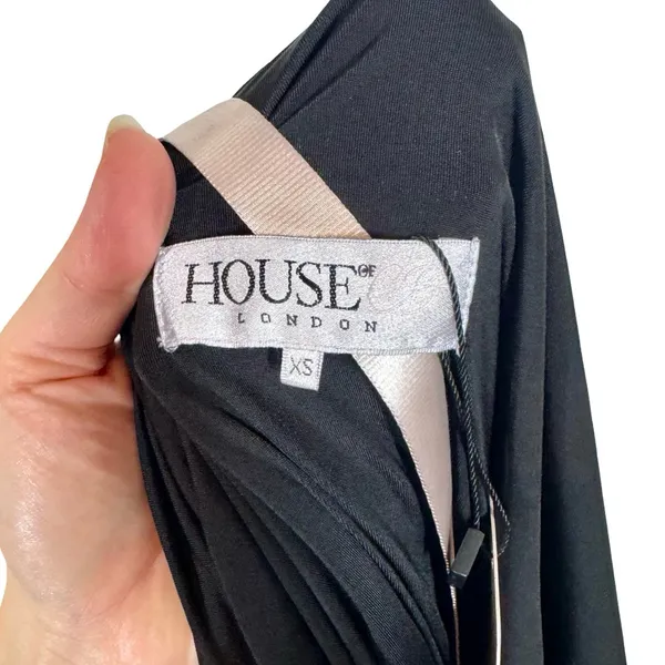NEW NWT House of CB Odette Cross Front Cutout Maxi Dress - Image 10