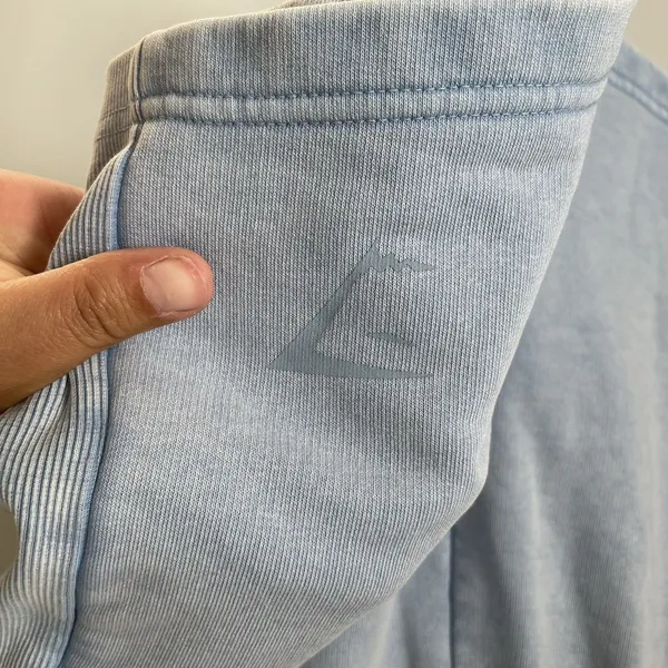 Gymshark Power Washed Athletic Lounge Shorts Ozone Blue Women's Size Small - Image 5