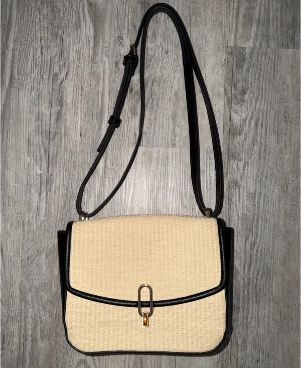 A New Day Raffia Shoulder Bag - Image 2