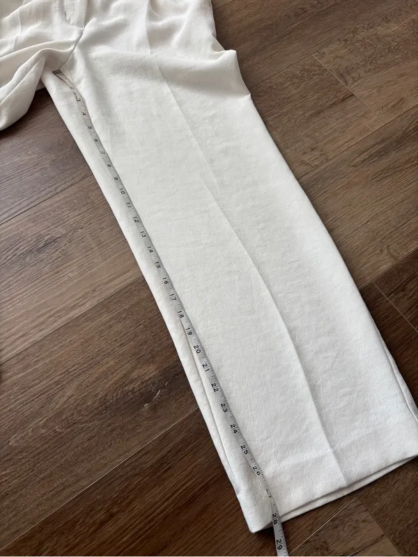 Wilfred Aritzia Cream Effortless Pant Size 2 - Image 4