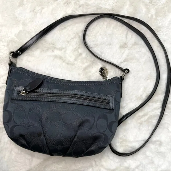 COACH Gray Silver Crossbody - Image 2