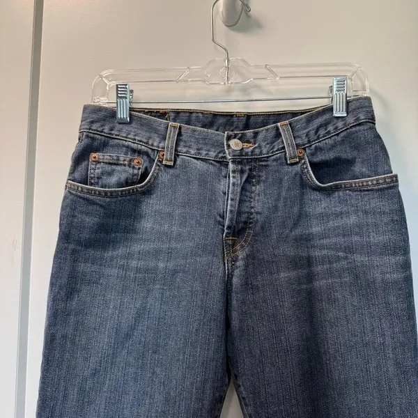 Vintage Lucky Brand Women's Easy Rider Low‎ Rise Jean Medium Wash Bootcut 8/29 - Image 2