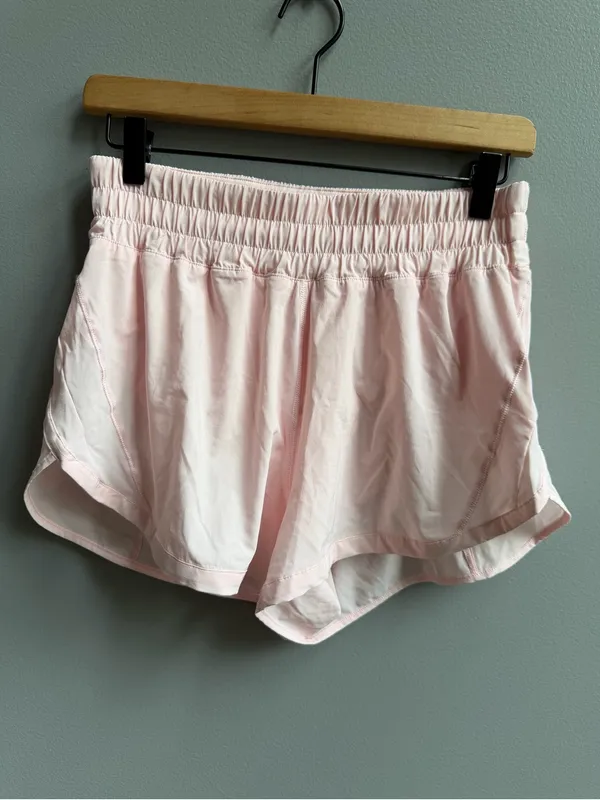 Lululemon Track That High-Rise Lined Short 3" Strawberry Milkshake Light Pink 8 - Image 5