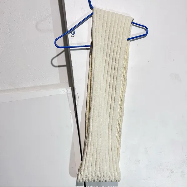 J.jill scarf ivory fluffy knit: :Box 0W3: - Image 6