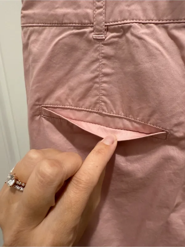 Zara Light Pink Cargo Strapless Mini Dress Small - Image 7