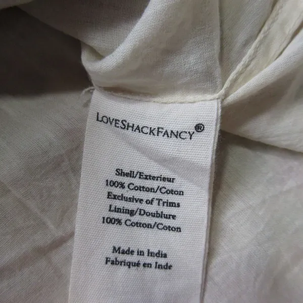 NWT LoveShackFancy Keelin Mini in Shining Gemstone Floral Cotton Dress XS - Image 8
