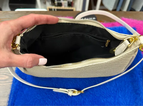 Boutique Ivory Mini Shoulder Bag - Image 3