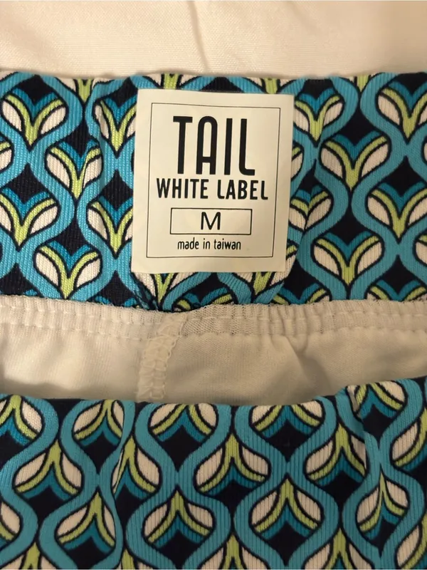 Tail White Label Skort M Blue Geometric Print Golf Tennis - Image 2