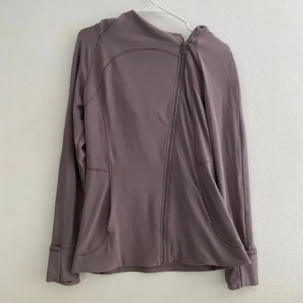 Lululemon Every Journey Hoodie Frosted Mulberry Size 8 Full Zip Jacket - Image 3