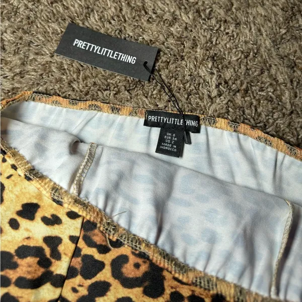 Pretty Little Thing Leopard Print Top - Image 5