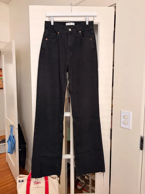 MANGO Danila High Rise Wide Leg Jeans - Image 3