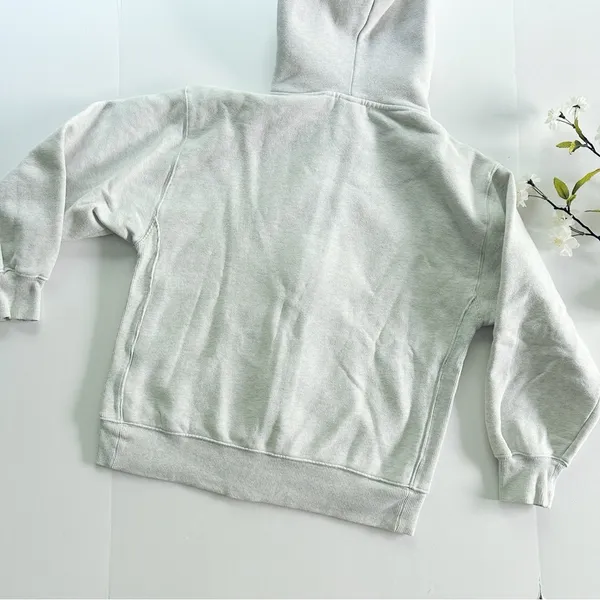 Aritzia TNA Sweatfleece Cozy Fleece Boyfriend Fit Top Zip Up Sweatshirt - Image 5