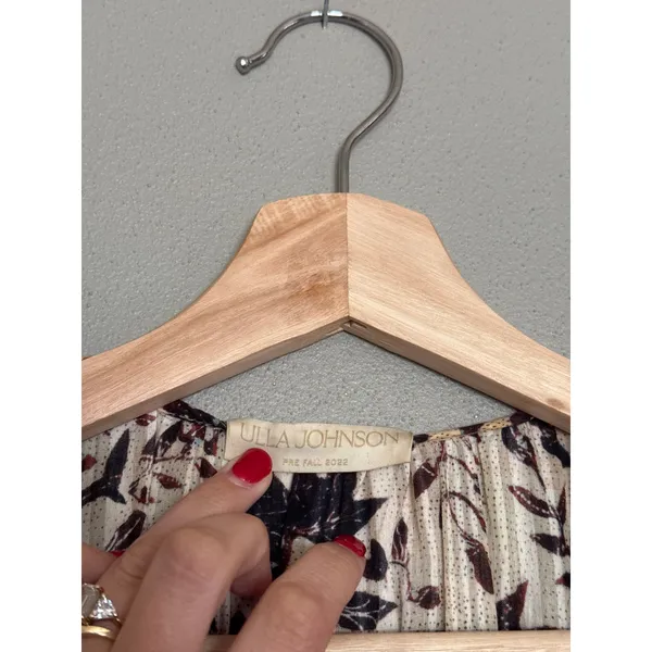 ULLA JOHNSON Nina Long Sleeve Mini Dress Size 4 - Image 5
