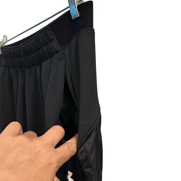 Under Armour Women's Tall‎ Black Sweatpants Size M Casual Relaxed Fit - Image 5