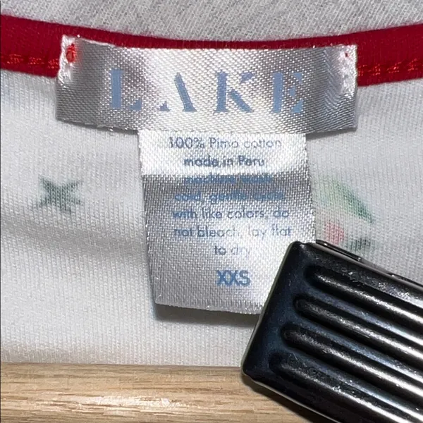 LAKE Holiday Pajama Set Size XXS Pants Top - Image 4