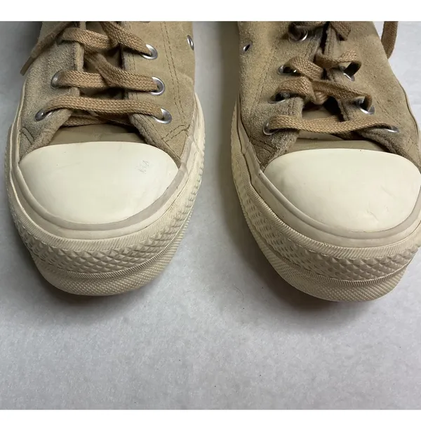 Converse Chuck Taylor All Star Lift Platform Suede High Top Sneakers Womens 9 - Image 5