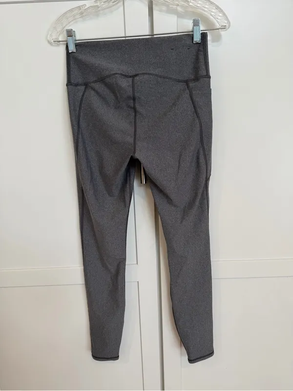 Under Armour Charcoal High-Waist Performance Leggings - Image 4