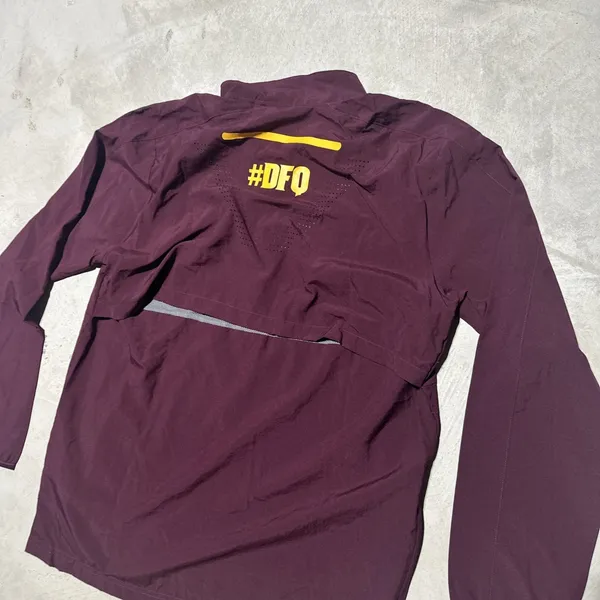 Sun Devils 1/4 Zip Jacket Men's SZ S Red Light Adidas Arizona State NCAA Team - Image 9