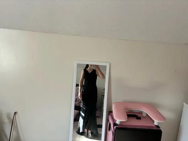 SheIn Black formal dress - Image 3