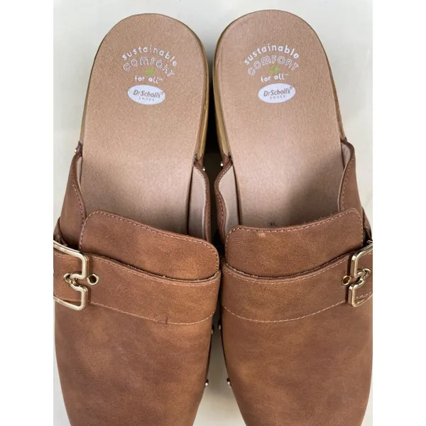 Dr Scholls Women's Tan Classic Clogs/Shoes/ Slip on Size 11M SKU 4977 - Image 6
