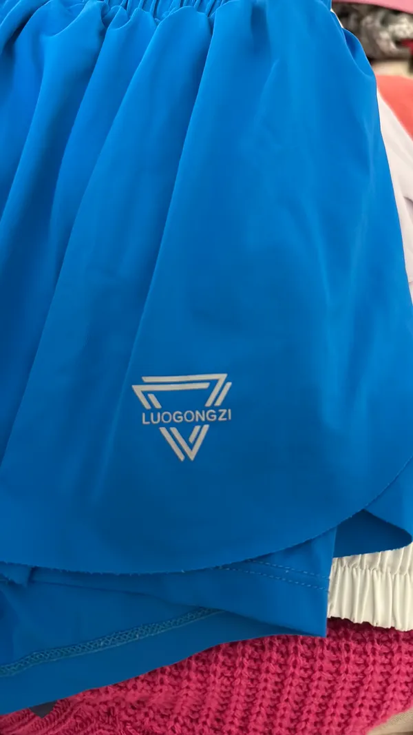 Amazon Luogongzi Blue Running Shorts - Image 3