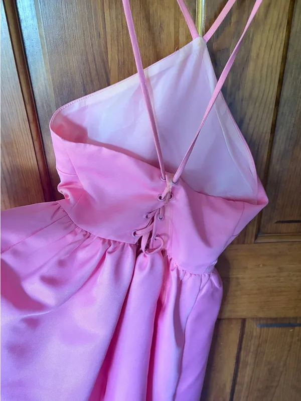 Pink mini dress - Image 2
