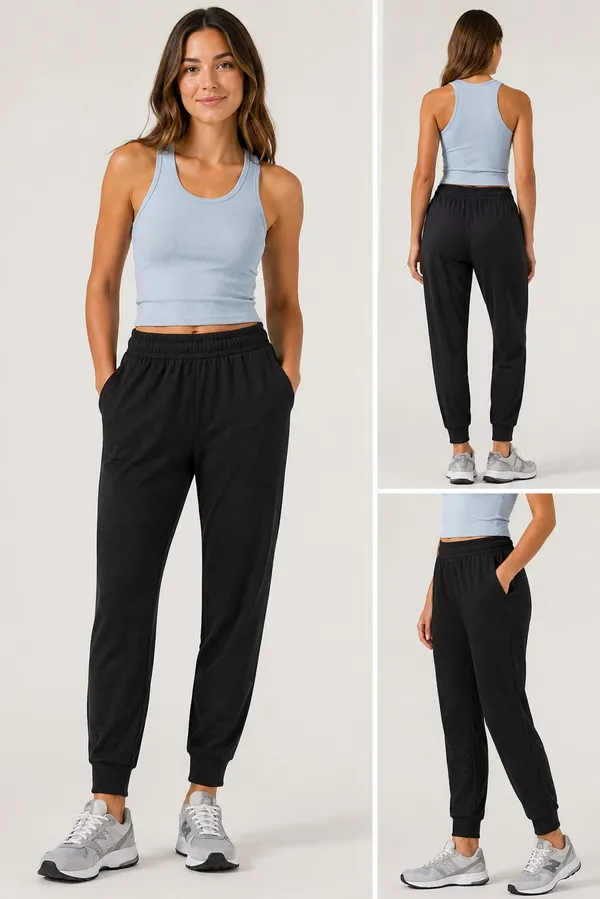 New Patagonia Seabrook Jogger Pants, Black Women's XL - Image 2