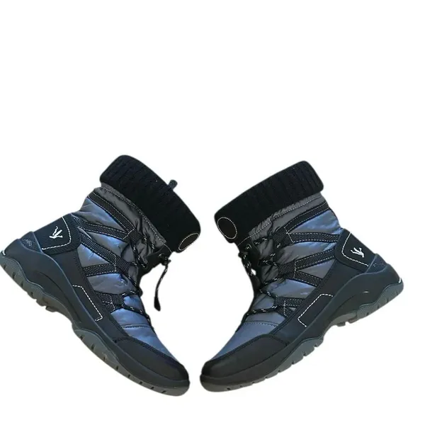Santana Canada Thea Waterproof Boot Size 10, Black/Grey, NWOT - Image 4