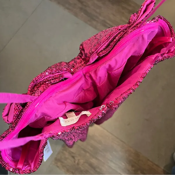 Torn by RONNY KOBO Lindsay Sequin Bow Mini Dress, Color Tulip Pink, Size M, NWT - Image 15